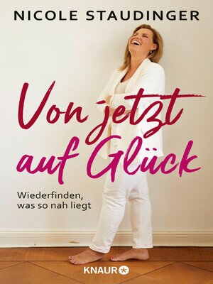 cover image of Von jetzt auf Glück